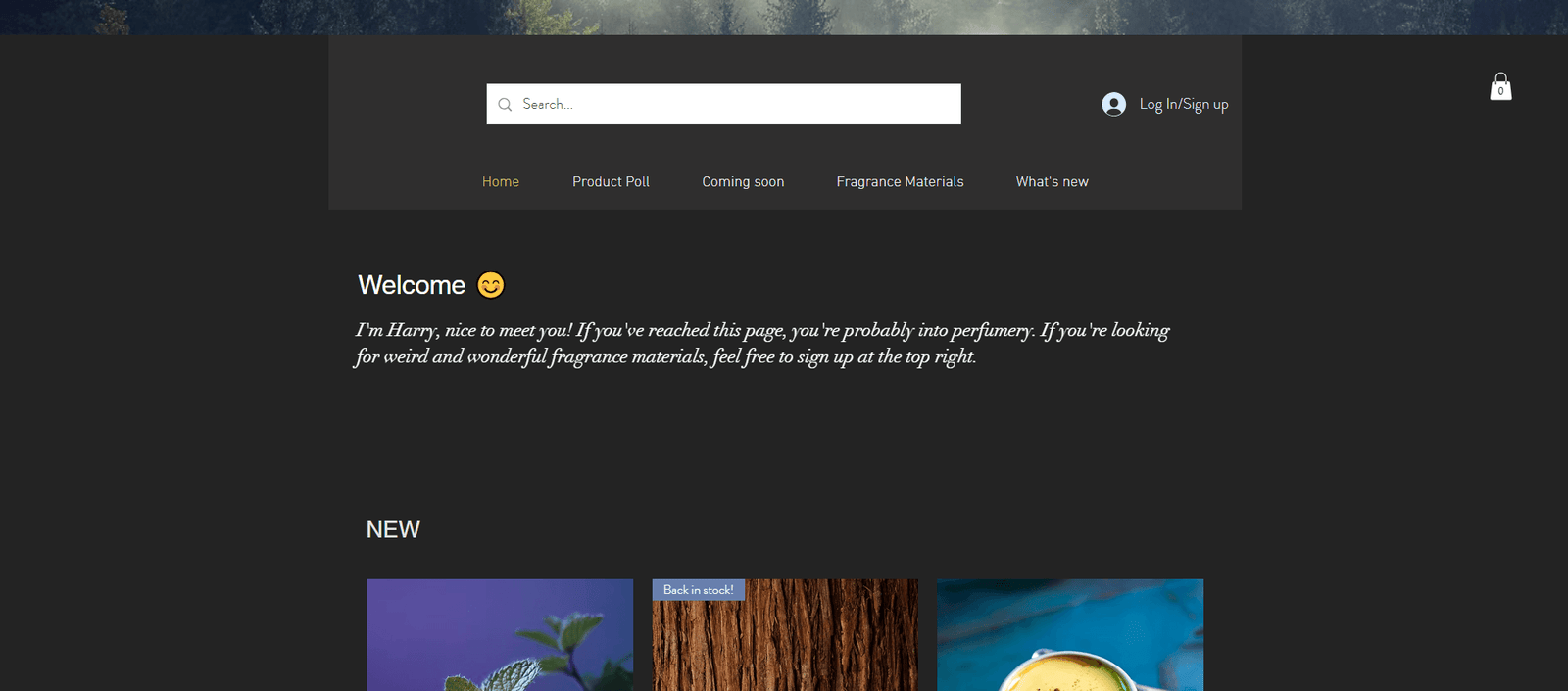 Harrison Joseph website